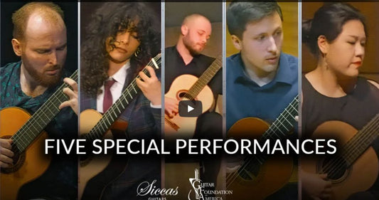 Celebrating GFA Guitar Competition Winners (2019–2024): A Siccas Guitars Showcase