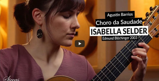 Isabella Selder Plays Chôro da Saudade by Agustín Barrios Mangoré on a 2003 Edmund Blöchinger Guitar