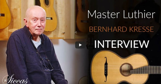 Interview with Master Luthier Bernhard Kresse: A Deep Dive into Stauffer Guitars at Siccas Guitars