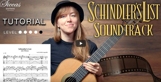 Master the Schindler’s List Theme Song on Classical Guitar: A Tutorial by Karlijn Langendijk