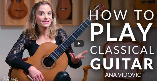 Mastering the Tremolo Technique on Classical Guitar with Ana Vidovic: A Siccas Guitars Tutorial
