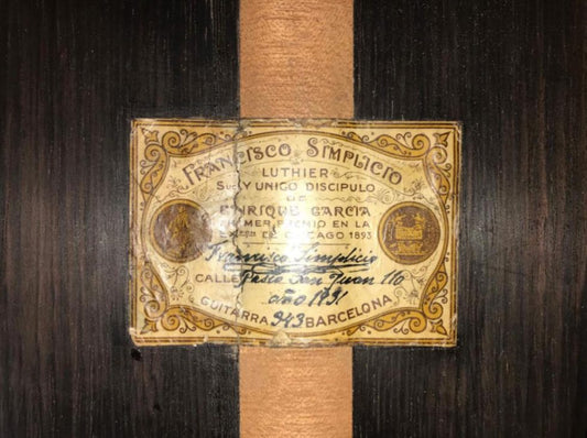 Francisco Simplicio 1931 No. 343