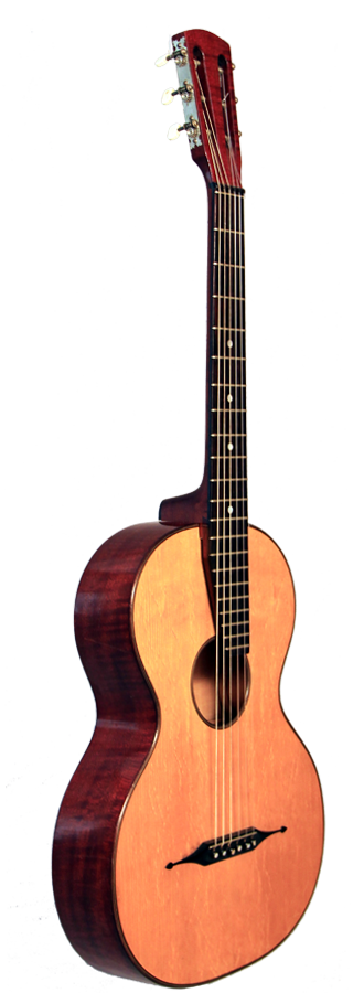 Gitarre Wiener Modell um 1920 vermutlich aus Markneukirchen img-2