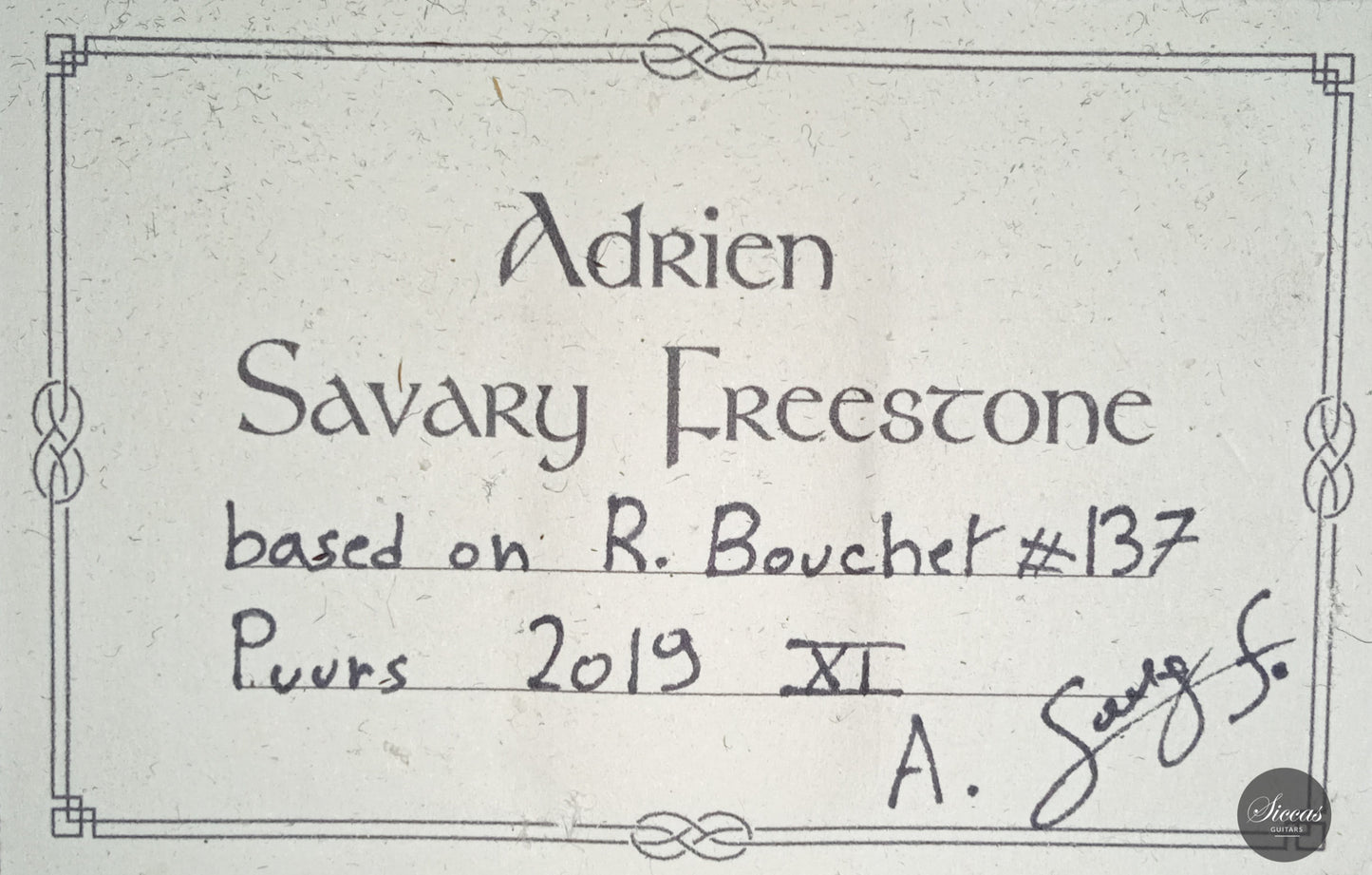 Adrien Savary-Freestone - 2019 Bouchet