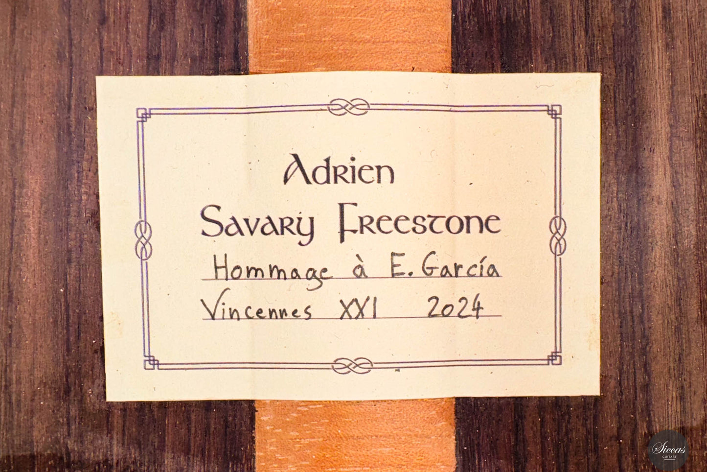 Adrien Savary-Freestone - 2024 - Garcia