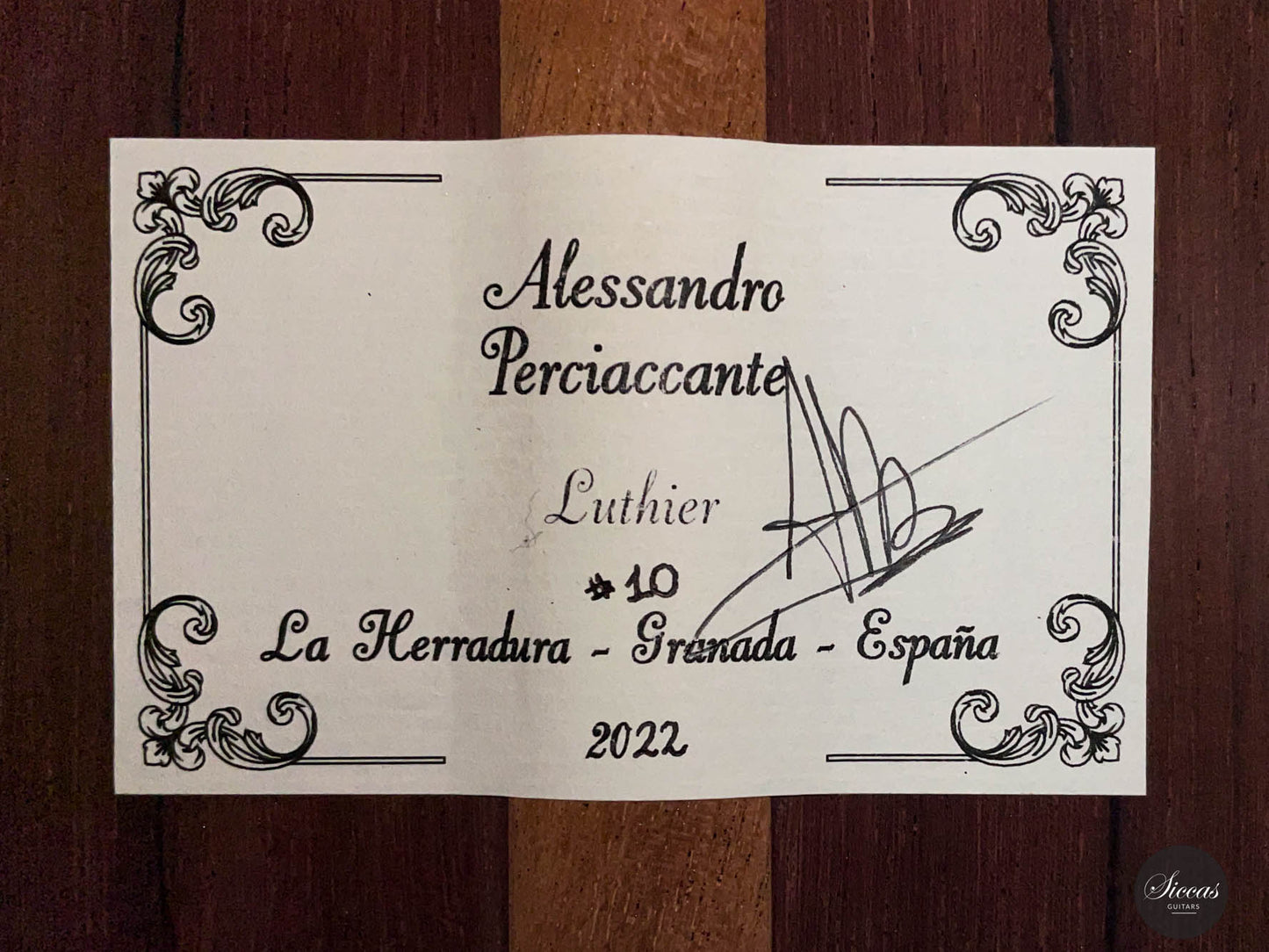 Alessandro Perciaccante - 2022 No. 10