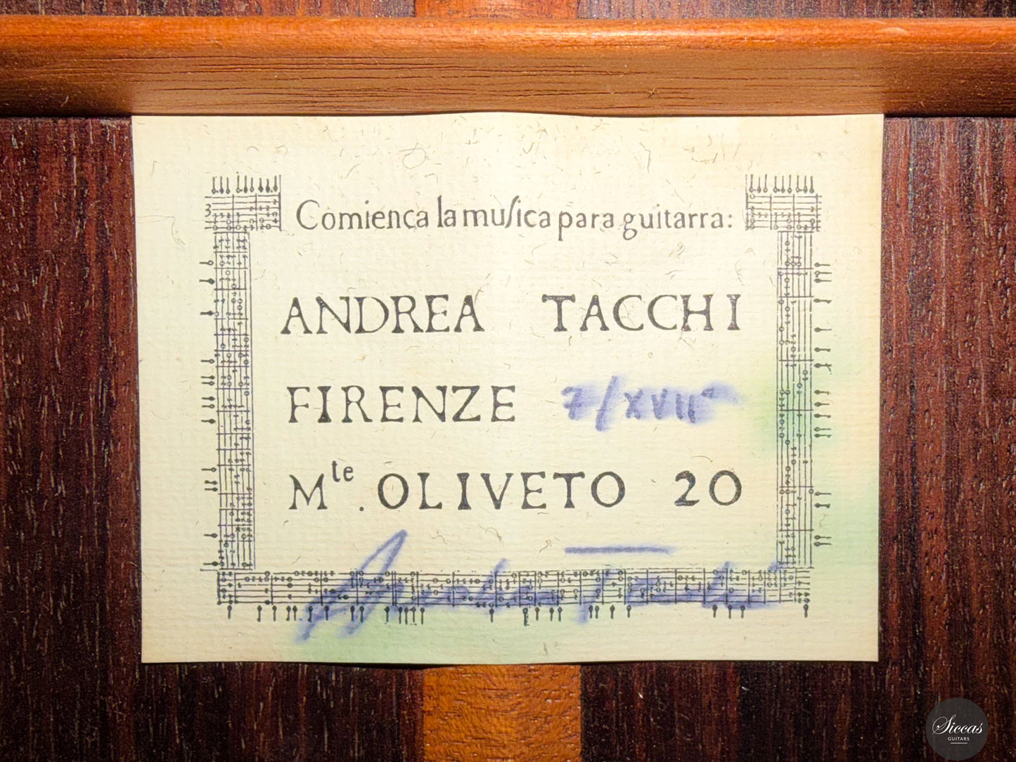 Andrea Tacchi - 1994 - Coclea 7/XVII