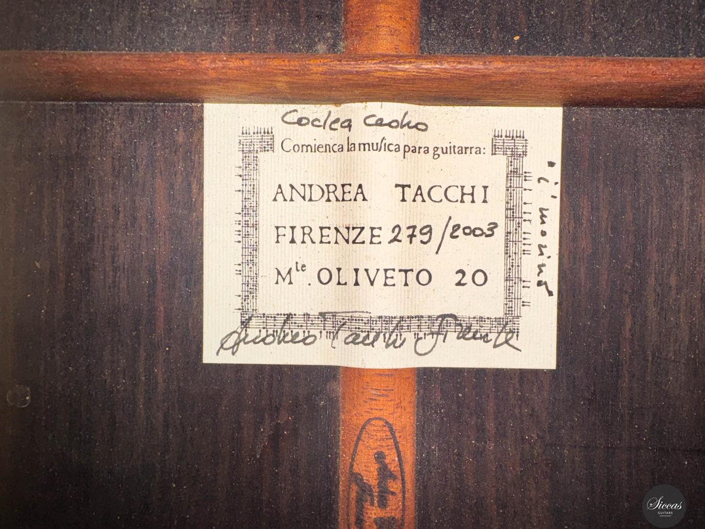 Andrea Tacchi - Coclea 2003 No. 279