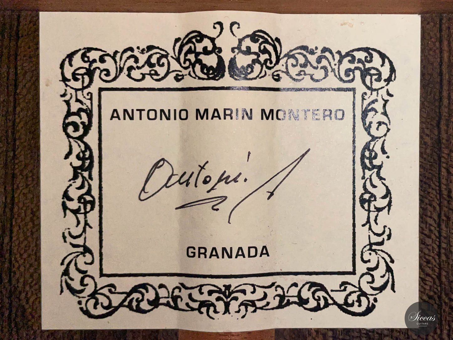 Antonio Marin Montero - 2018 #1466 B