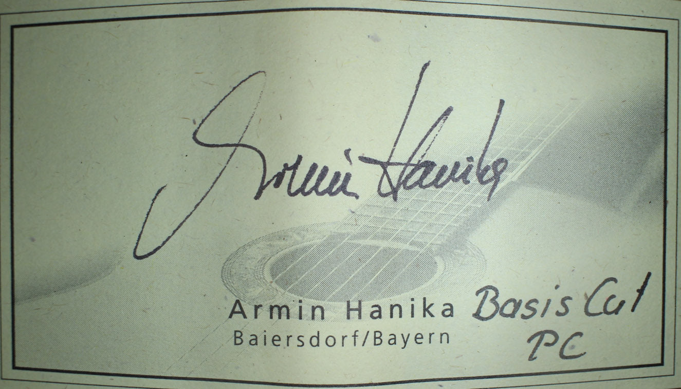 Armin Hanika – Basis Cut PC
