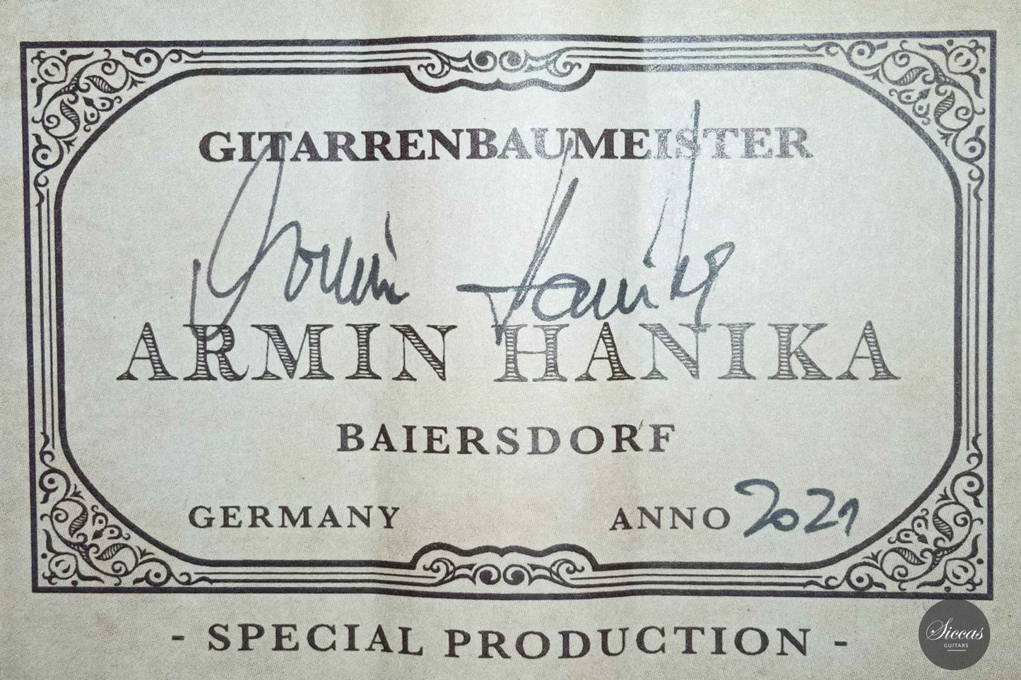 Armin Hanika – HE Doubletop Custom