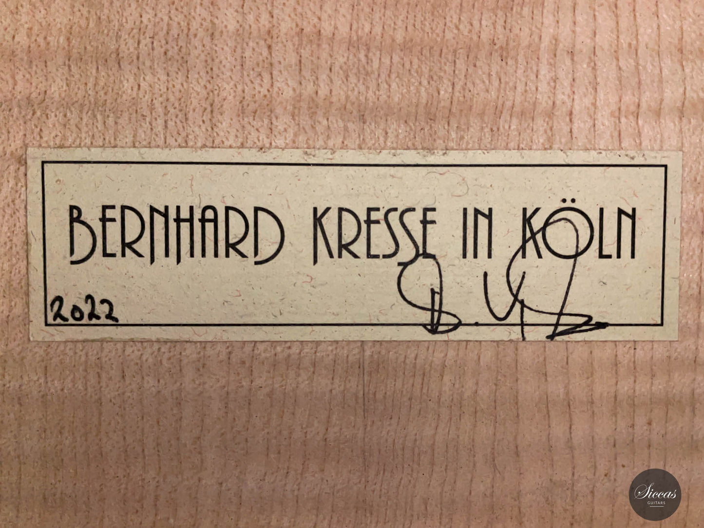 Bernhard Kresse - 2022 "Johann Anton Stauffer" 64 cm