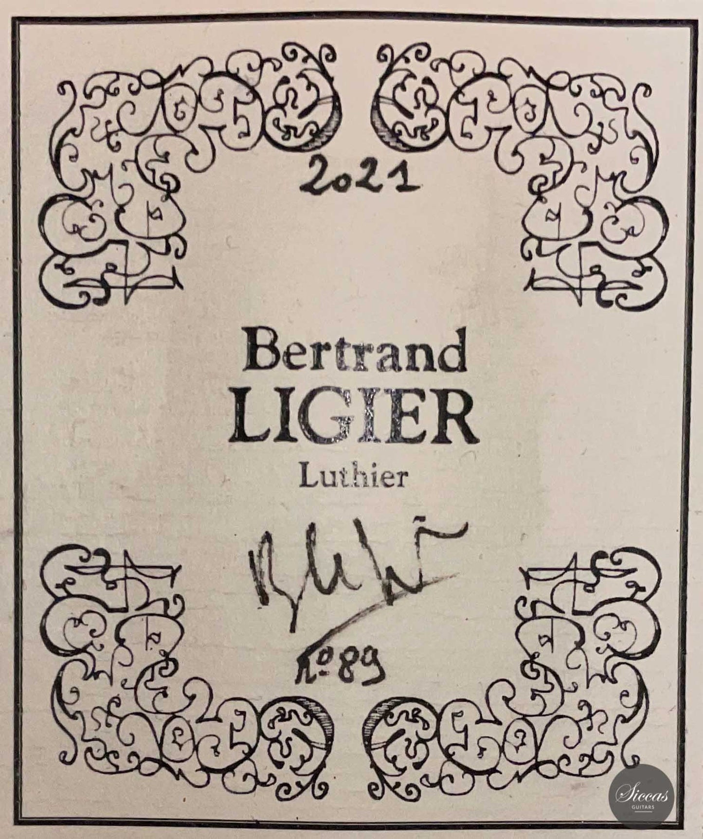 Bertrand Ligier - 2021 No. 89