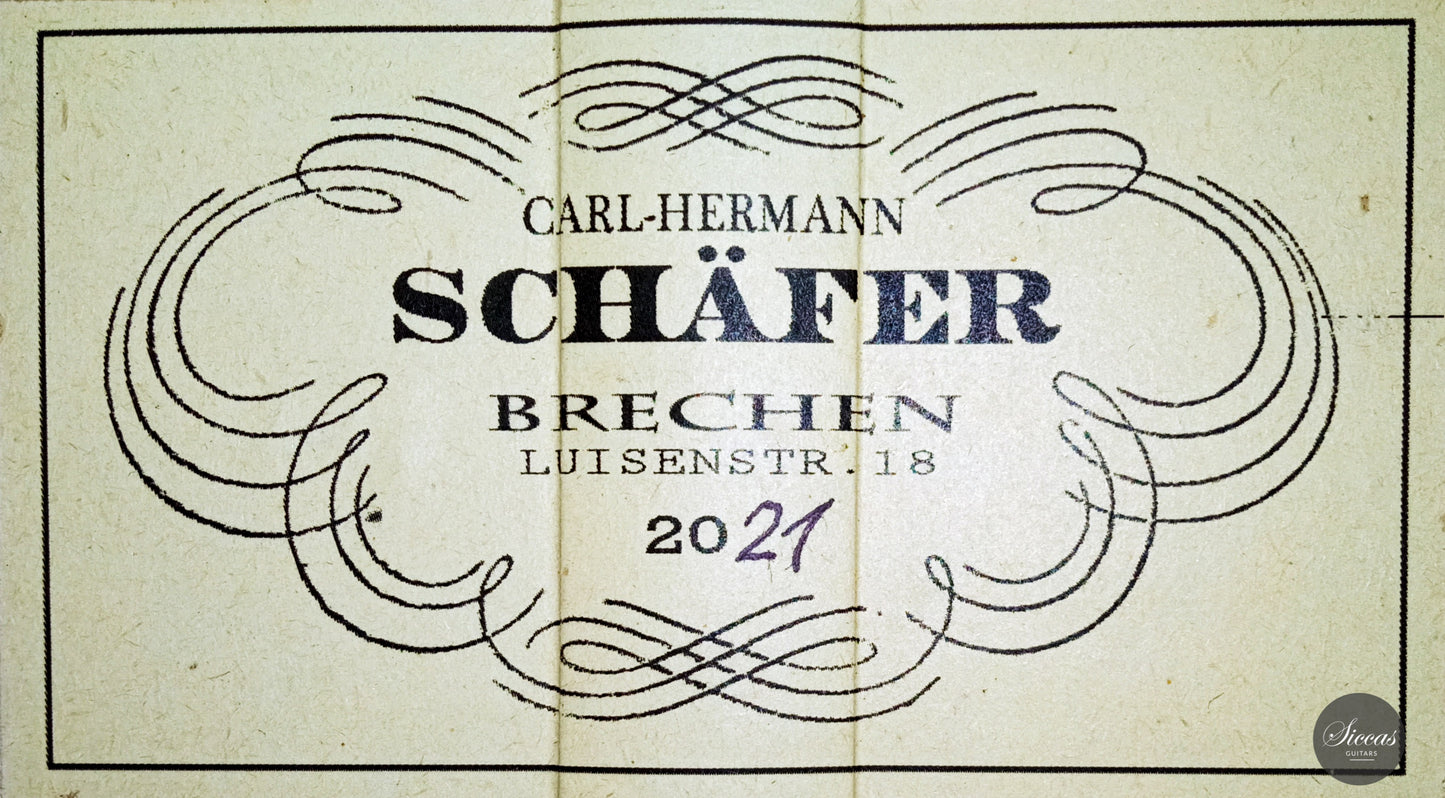 Carl-Hermann Schäfer - 2021 Hermann Hauser® I Spruce Soundboard