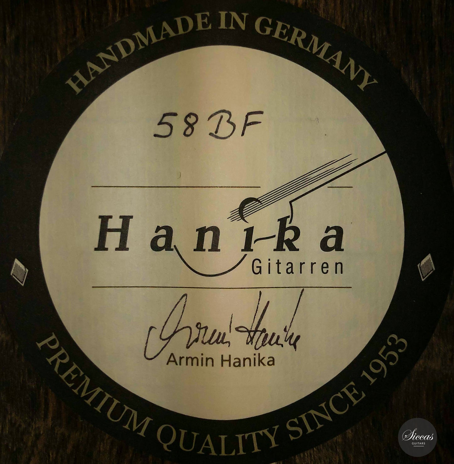 Armin Hanika - 58 BF