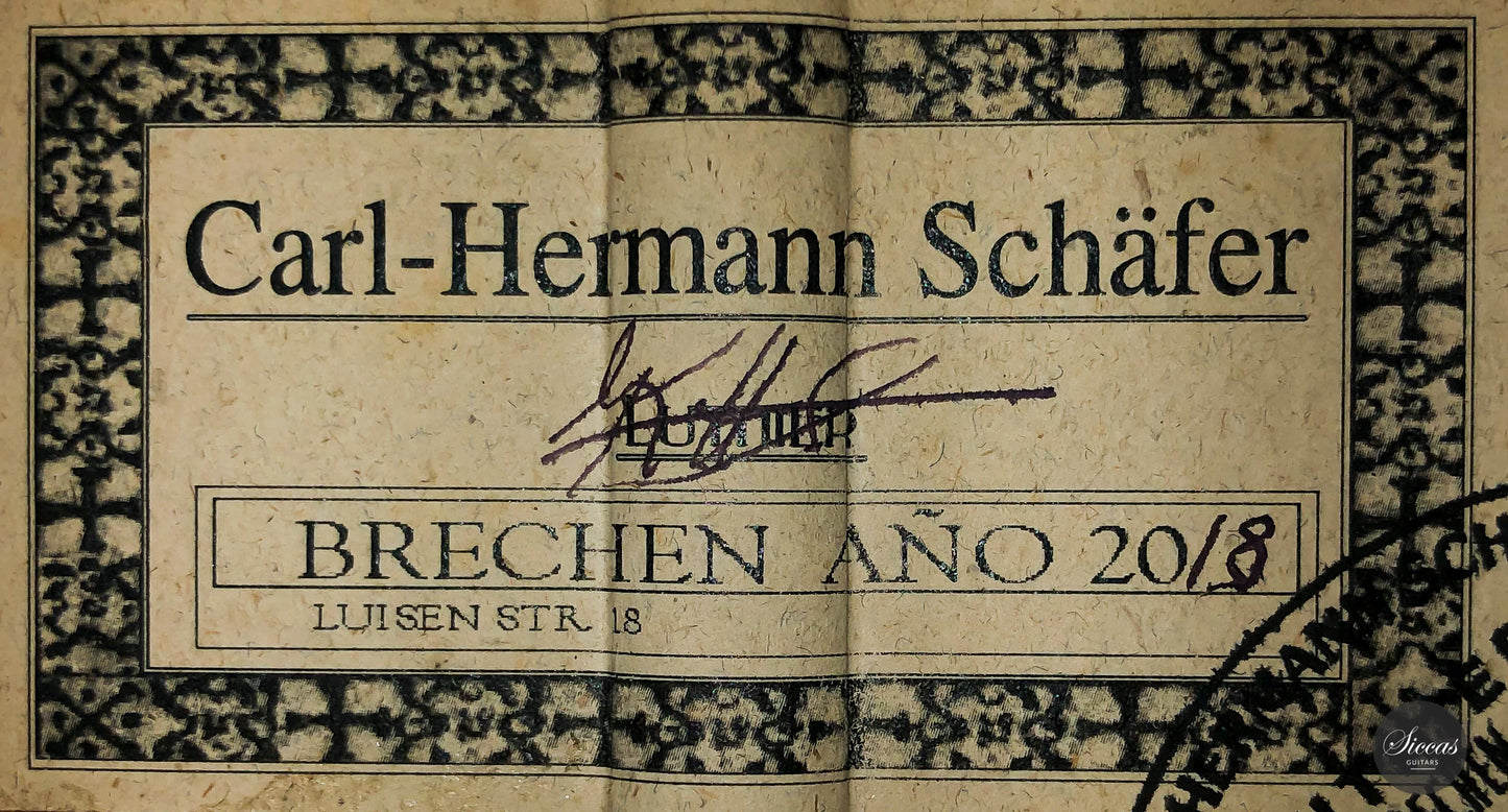 Carl-Hermann Schäfer – 2018 Flamenca "Santos"