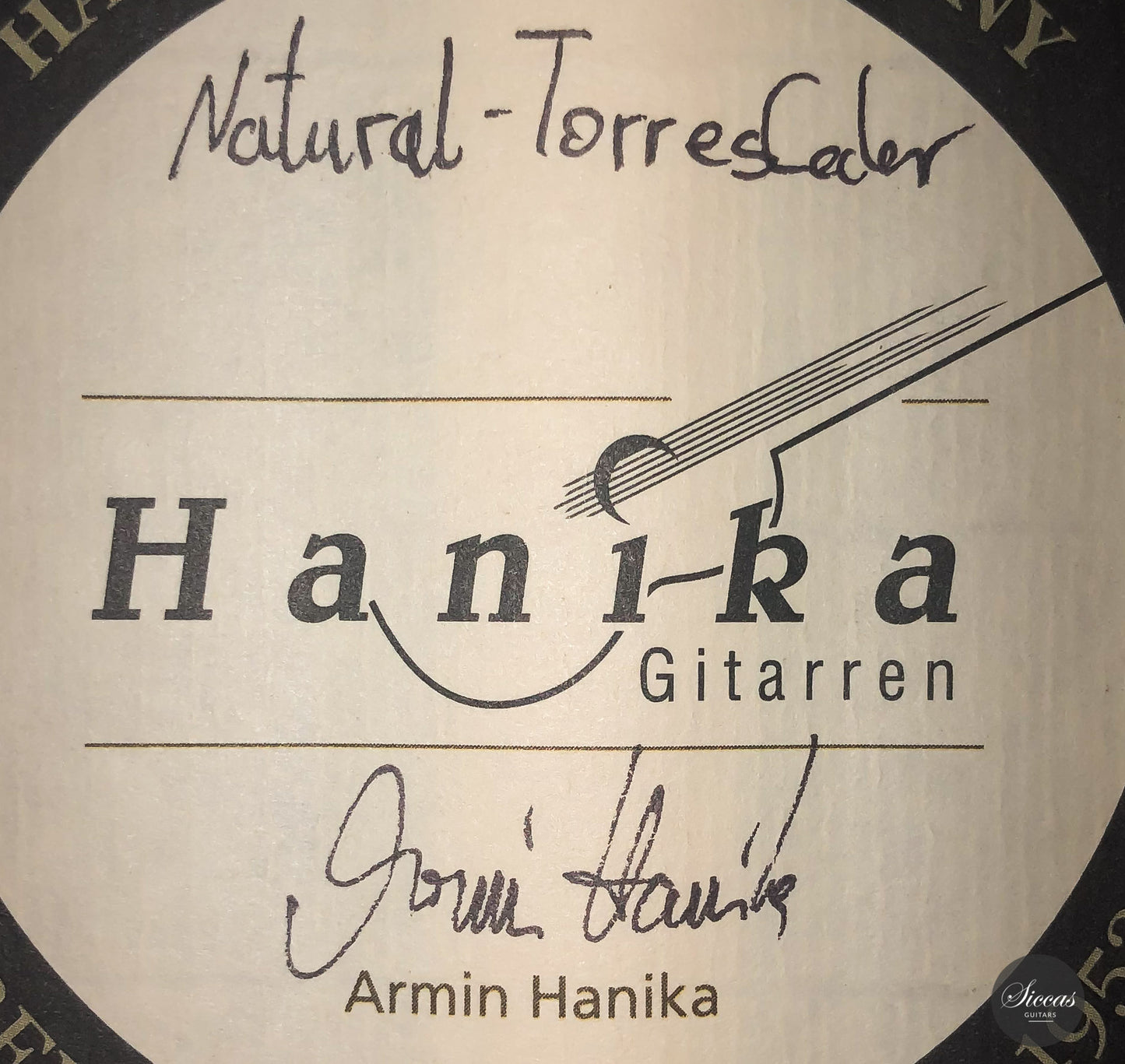 Armin Hanika - Natural Torres Cedar Option 630/50