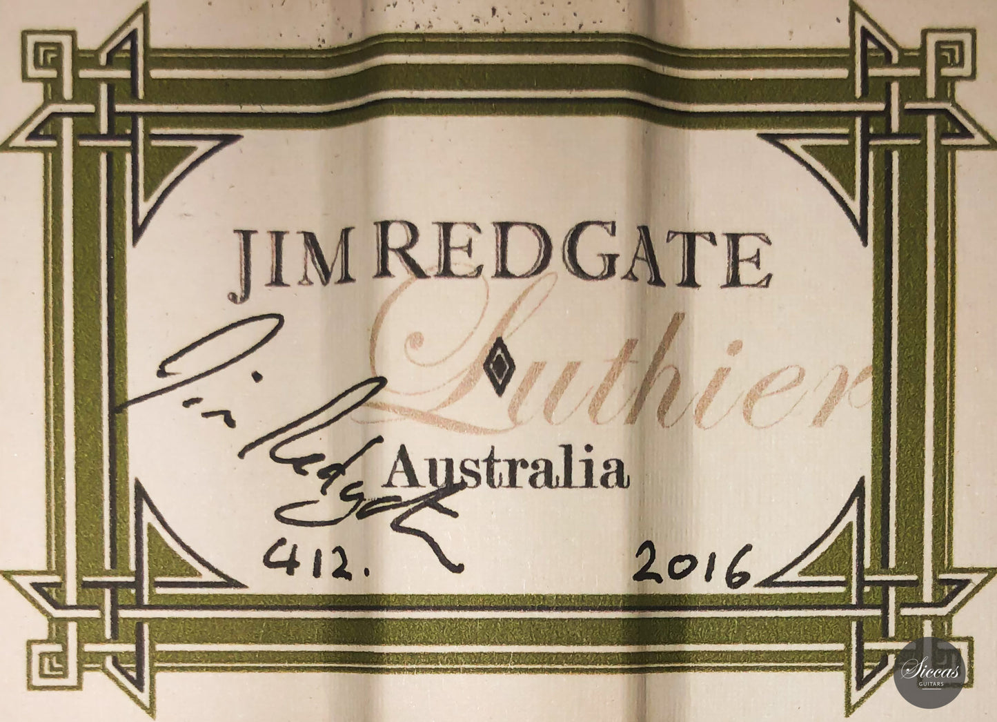 Jim Redgate - 2016 "Ana Vidovic"