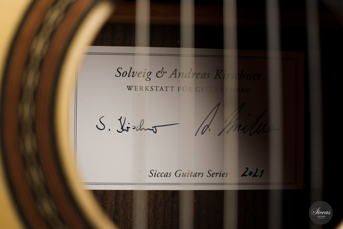 S. & A. Kirschner - 2021 Doubletop 64cm "Siccas Guitars Series"