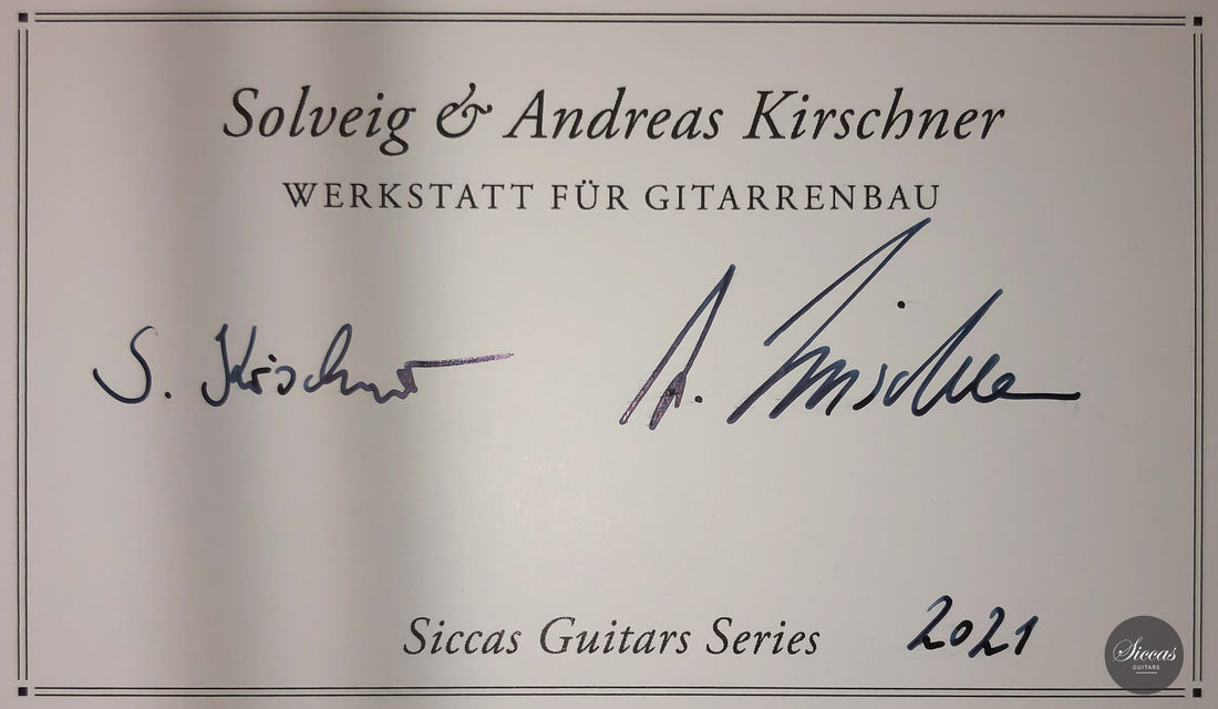 S. & A. Kirschner - 2021  Doubletop 64cm "Siccas Guitars Series"
