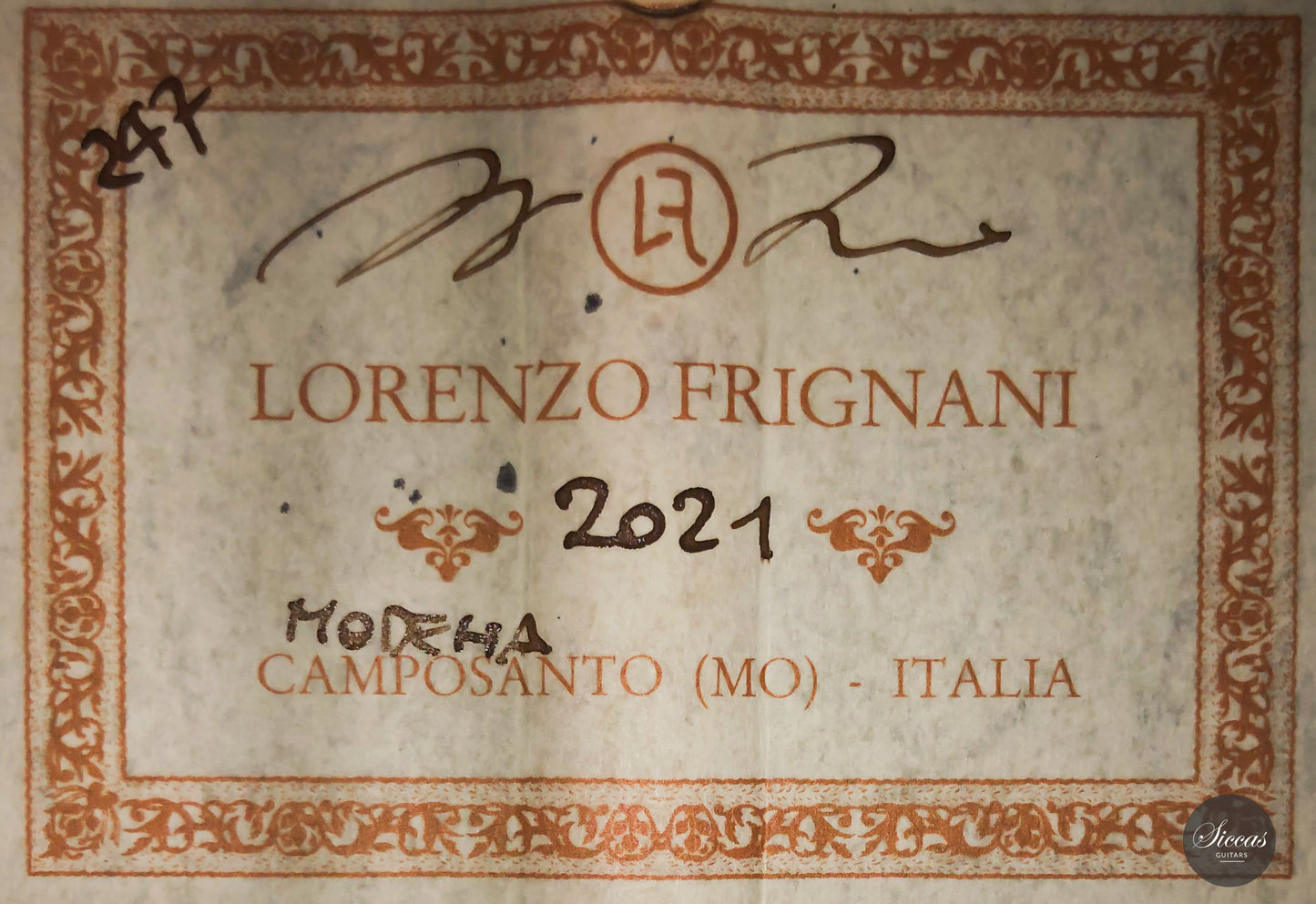 Lorenzo Frignani - 2021