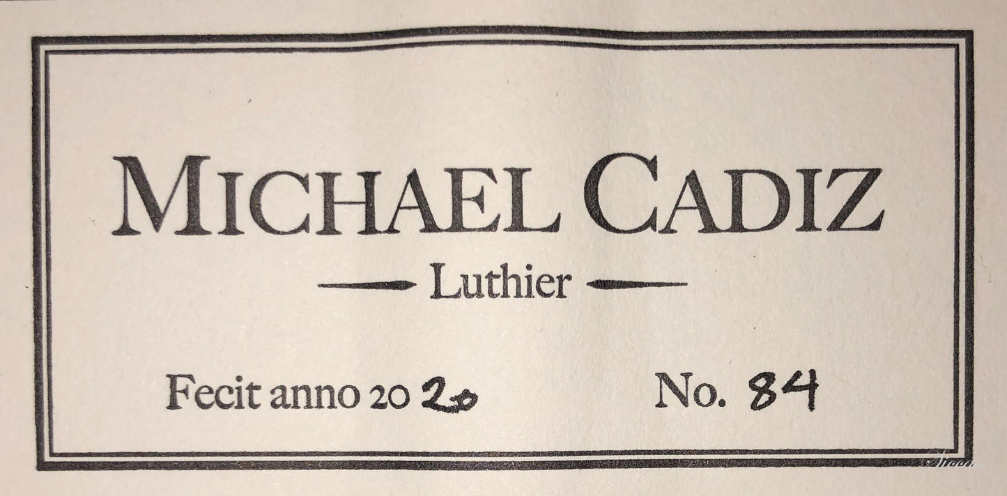 Michael Cadiz - 2020 "Romanillos"