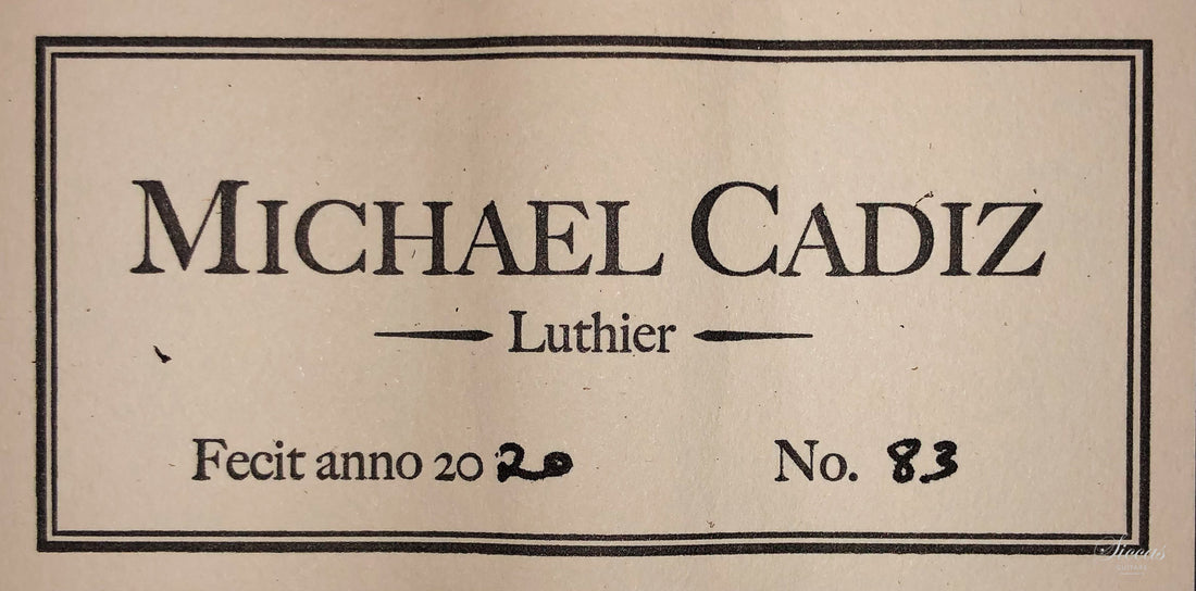 Michael Cadiz - 2020 64cm