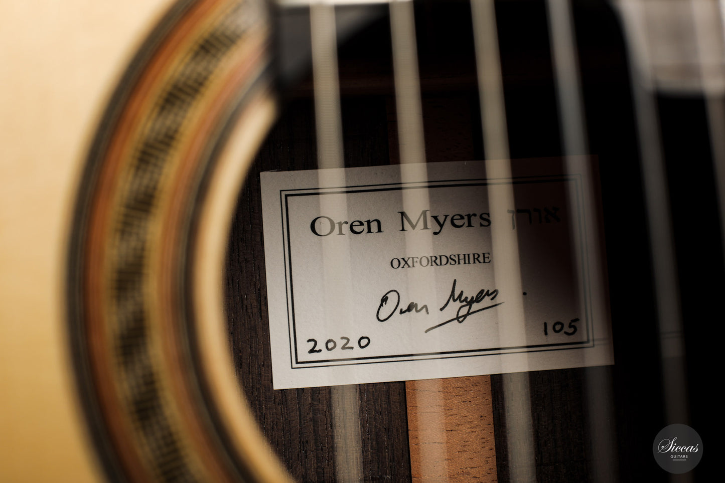 Oren Myers - 2020