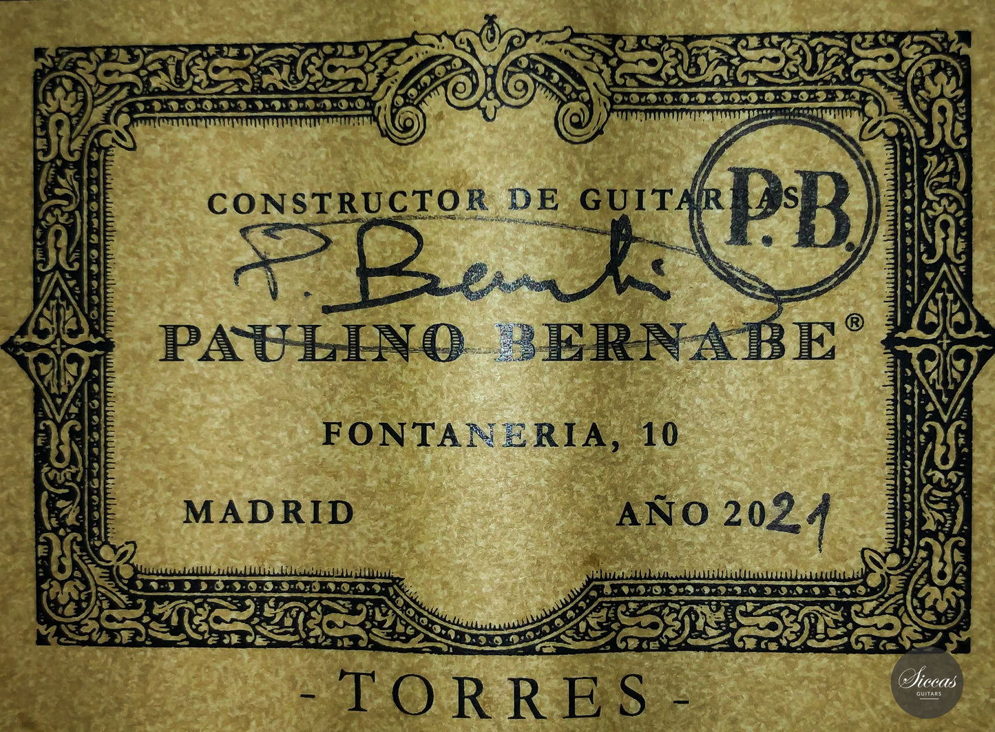 Paulino Bernabé - 2021 "Torres"