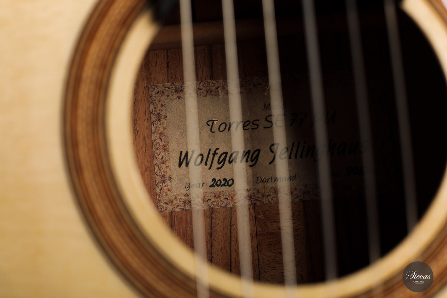Wolfgang Jellinghaus - "Torres 77" Spruce / Pao Ferro