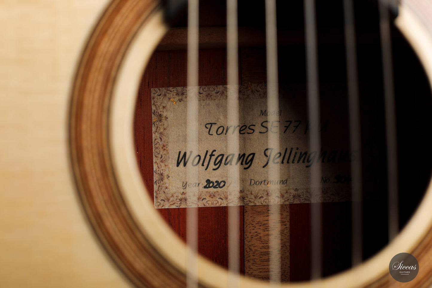 Wolfgang Jellinghaus - "Torres 77" Spruce / Padouk