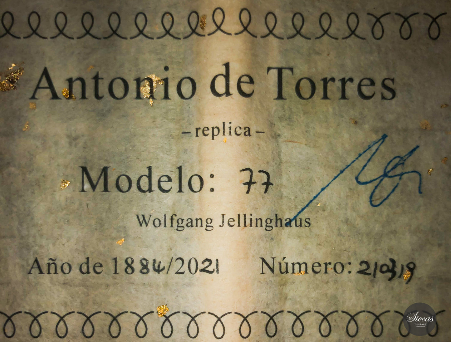 Wolfgang Jellinghaus - "Torres 77" Granadillo Antique