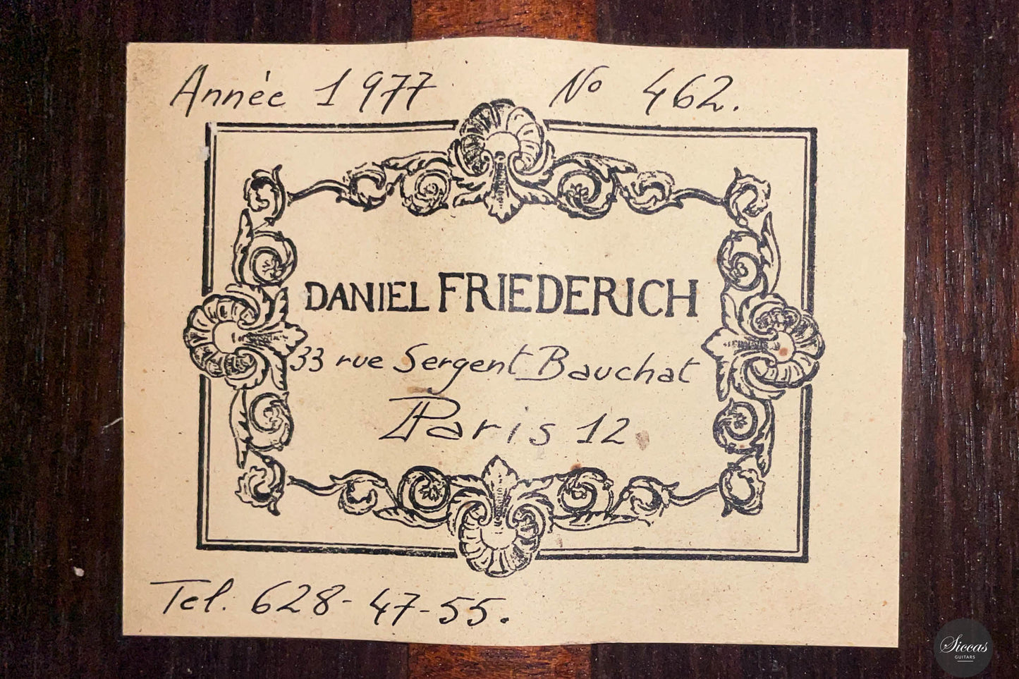 Daniel Friederich - 1977 No. 462