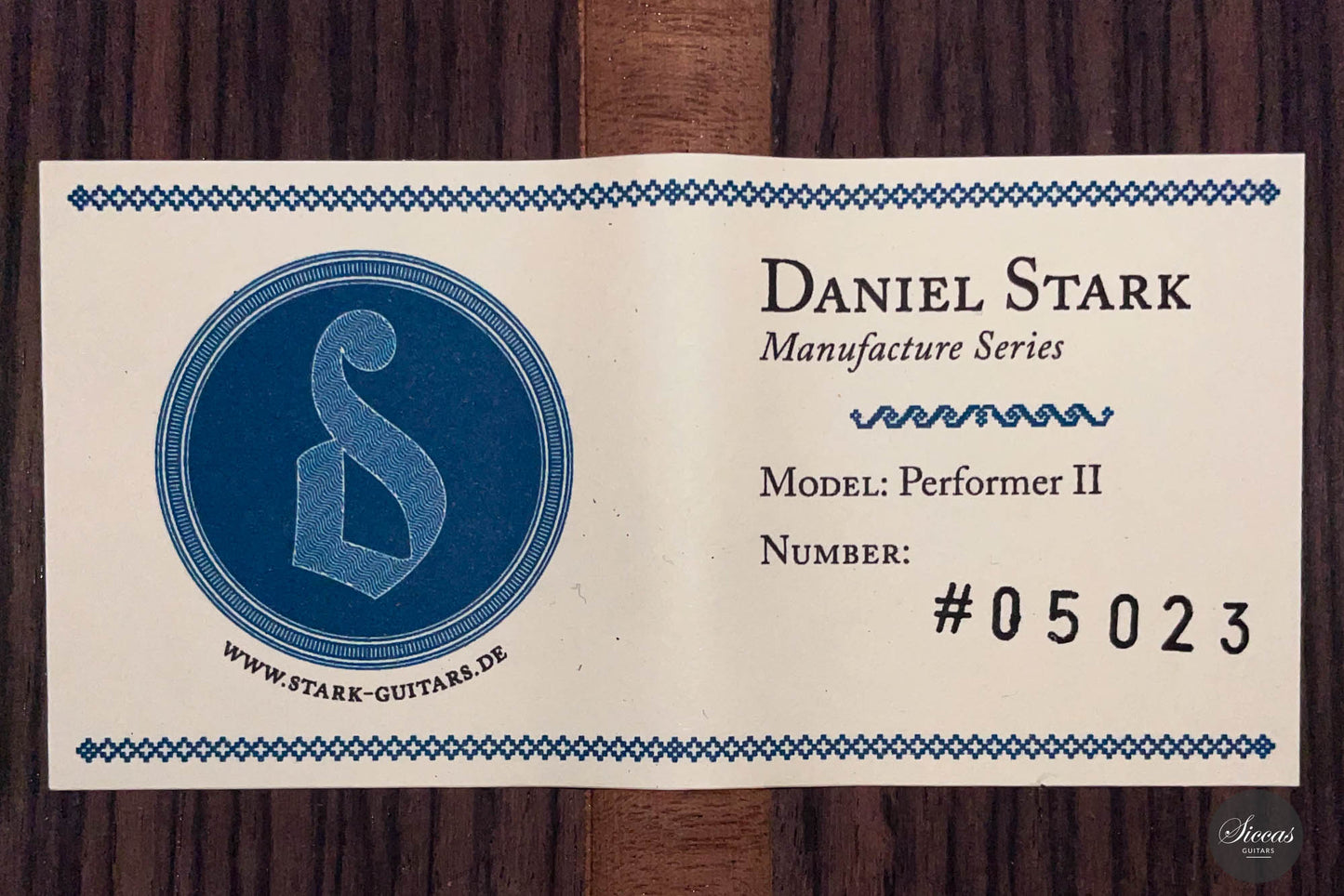 Daniel Stark - Performer II Spruce ON HOLD