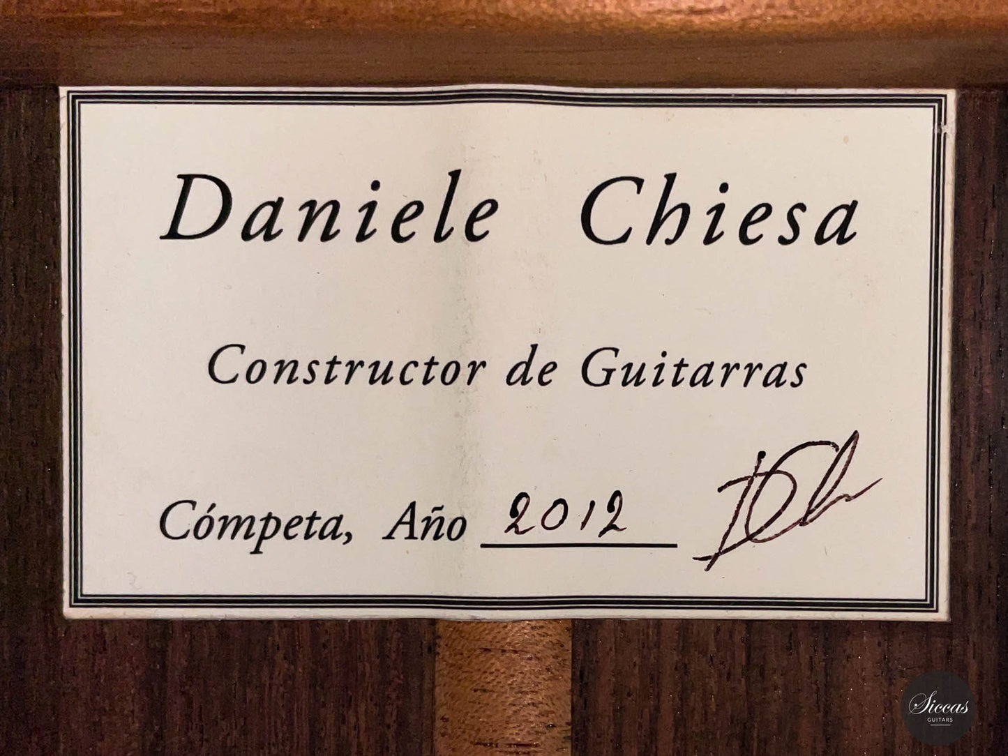 Daniele Chiesa - 2012 64 cm