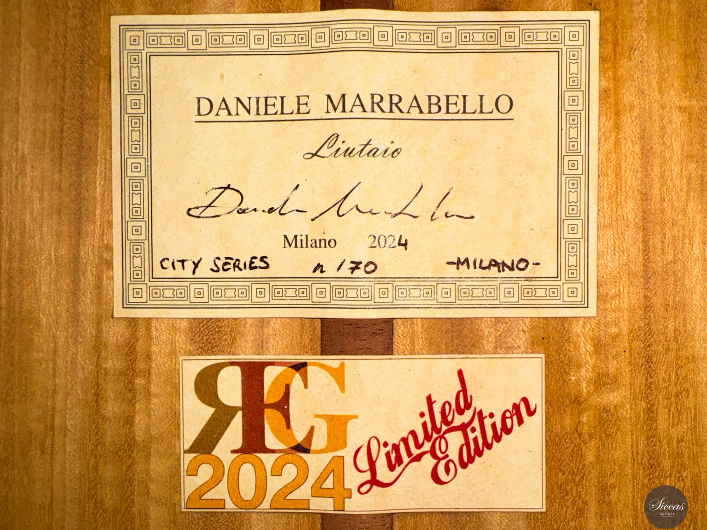 Daniele Marrabello - 2024 "City Series Milano" No. 70 REG 2024 Limited Edition