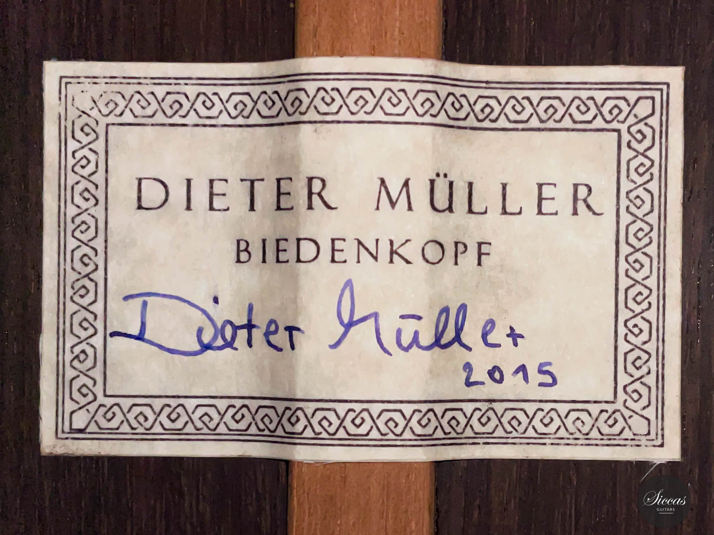 Dieter Müller - 2015 Doubletop