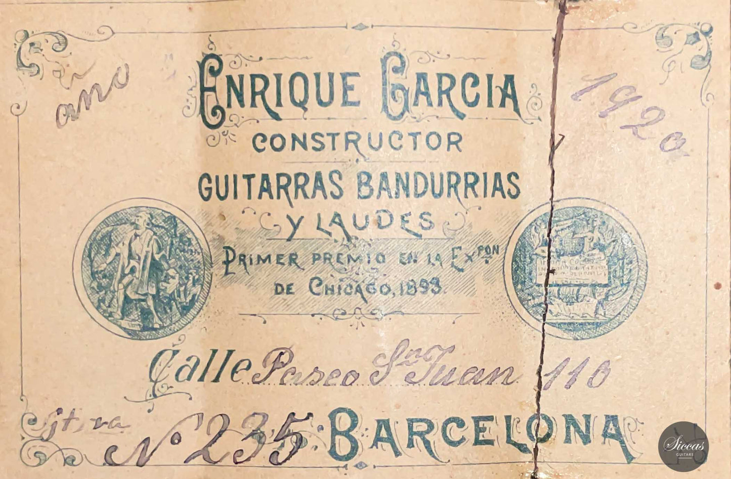 Enrique Garcia - 1920