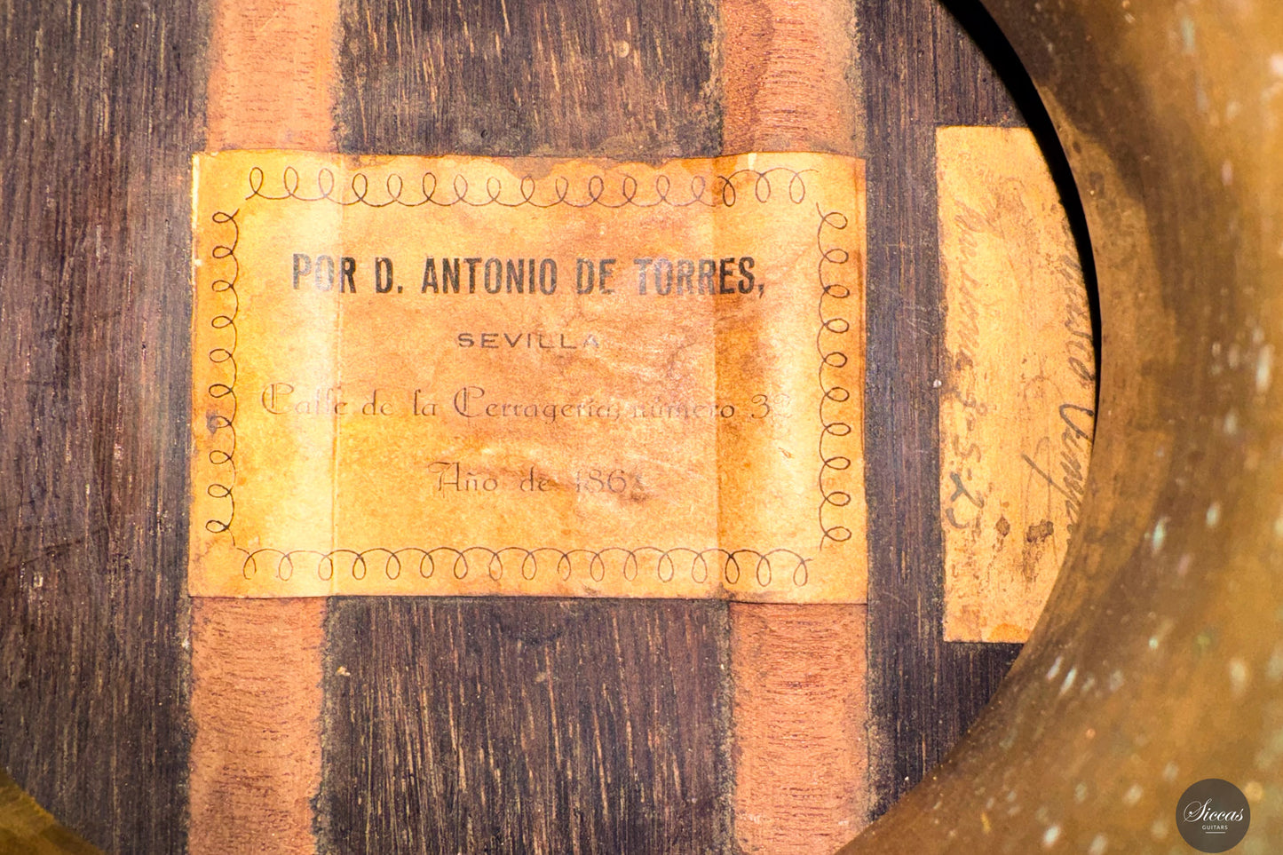 Francisco Simplicio ca. 1920-1923 - "1863 Antonio de Torres"