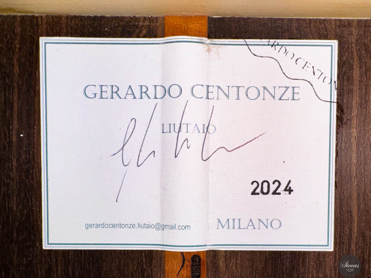 Gerardo Centonze - 2024 ON HOLD