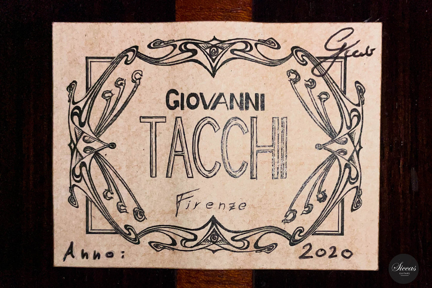 Giovanni Tacchi - 2020 “Omaggio a Daniel Friederich” No. 18