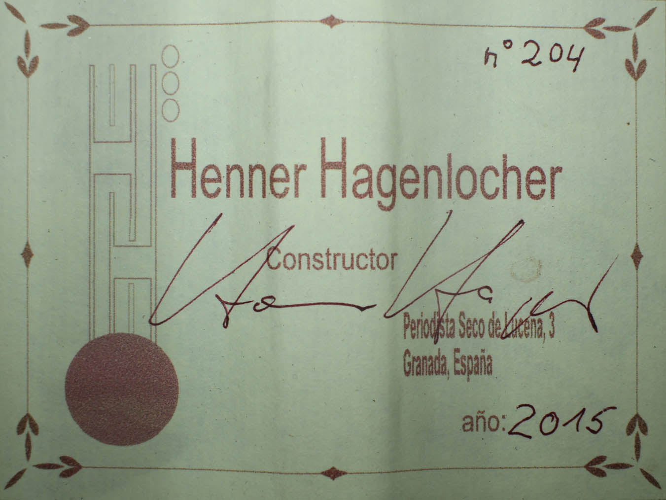 Henner Hagenlocher - 2015/16