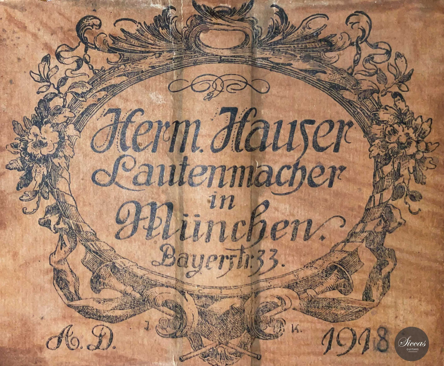 Hermann Hauser® I - 1918 Guadagnini Model 64 cm