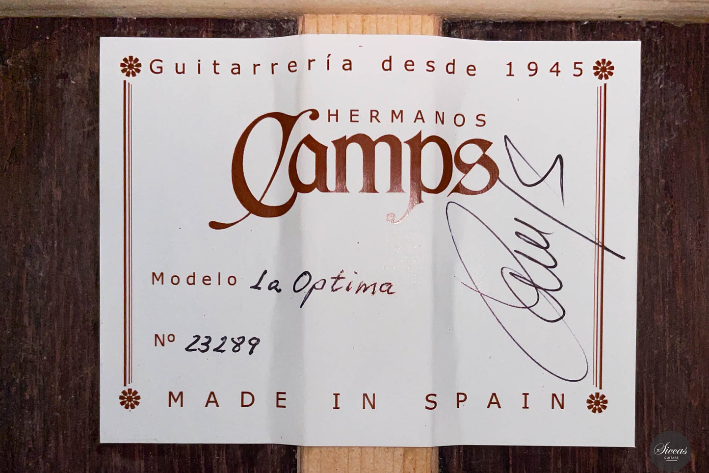 Hermanos Camps - 2023 La Optima