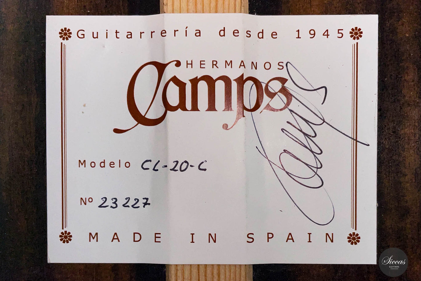 Hermanos Camps - CL-20-C