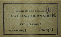 Paulino Bernabe - 1981