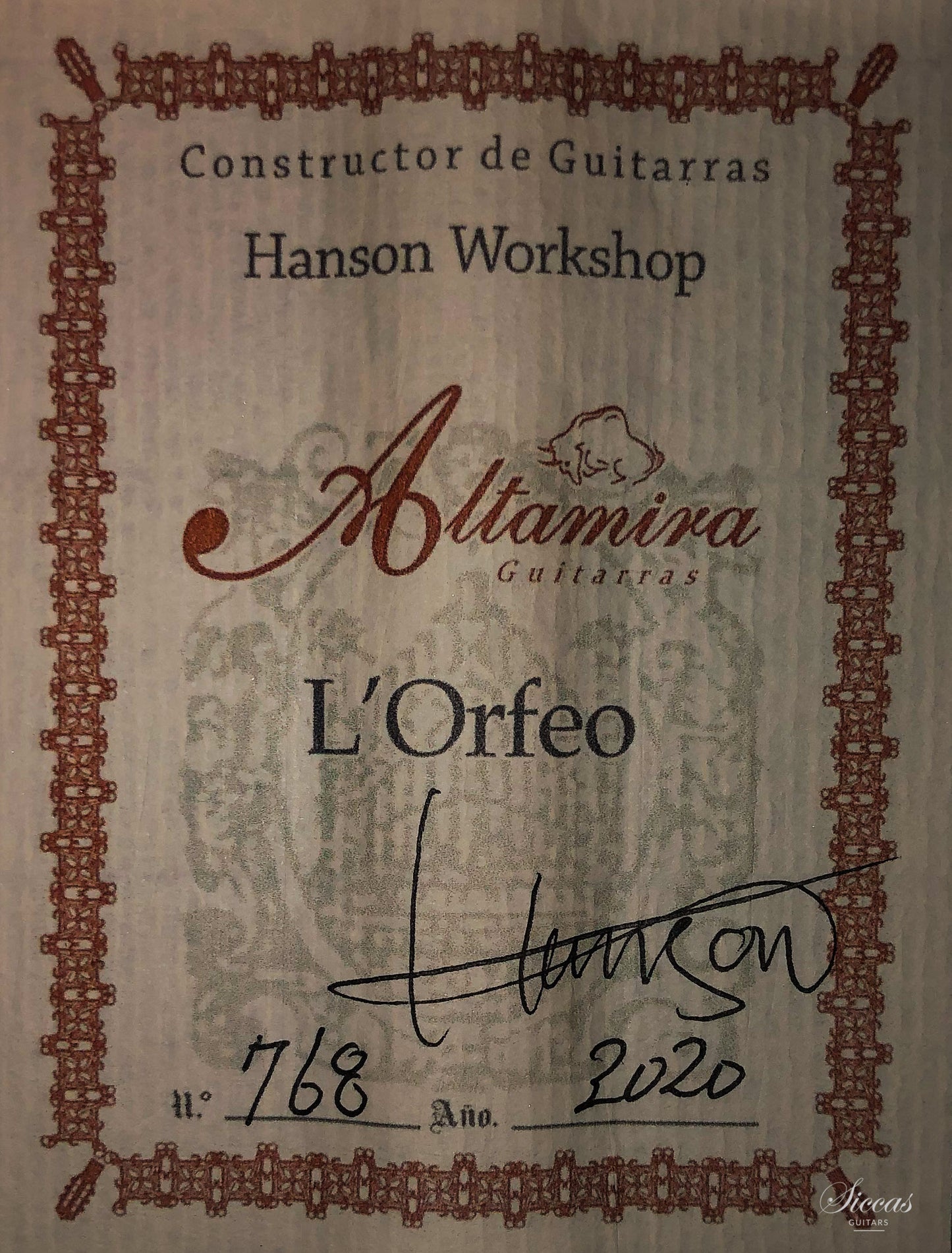 Altamira - L'Orfeo #768 "Madagaskar"
