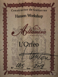 Altamira - L'Orfeo #685 "Green Ebony"