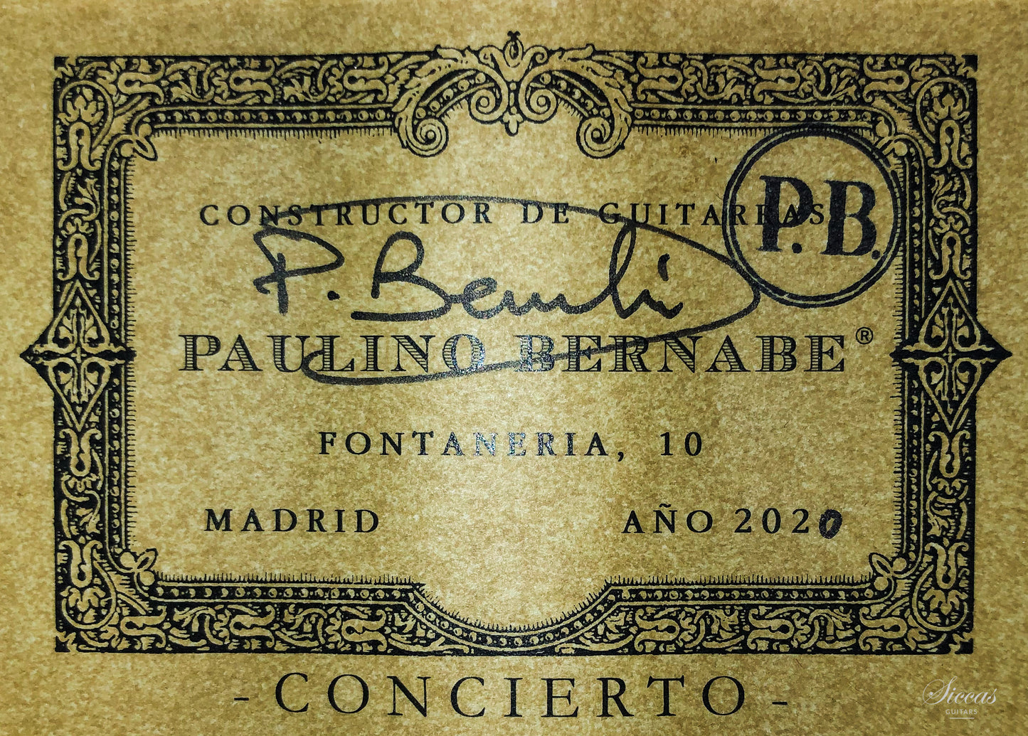 Paulino Bernabé - 2020 Concierto
