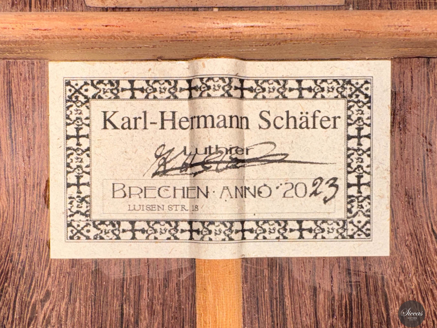 Karl-Hermann Schäfer - 2023 - Santos Hernandez